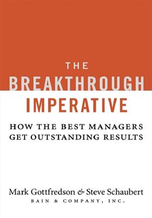 The Breakthrough Imperative