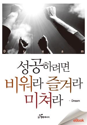 성공하려면 비워라 즐겨라 미쳐라 DREAM