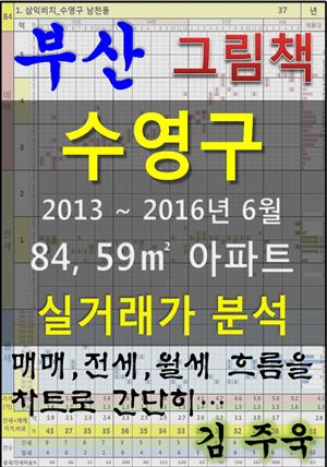 부산 수영구 84,59㎡ 아파트 매매, 전세, 월세 실거래가 분석 (2013 ~ 2016.6월)