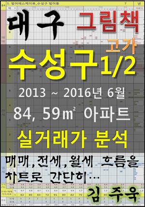 대구 수성구 84,59㎡ 아파트 1/2 고가 매매, 전세, 월세 실거래가 분석 (2013 ~ 2016.6월)