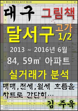 대구 달서구 84,59㎡ 아파트 1/2 고가 매매, 전세, 월세 실거래가 분석 (2013 ~ 2016.6월)