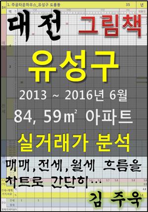 대전 유성구 84,59㎡ 아파트 매매, 전세, 월세 실거래가 분석 (2013 ~ 2016.6월)