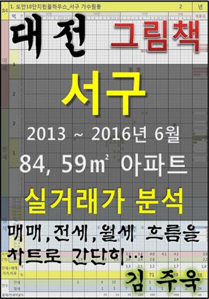 대전 서구 84,59㎡ 아파트 매매, 전세, 월세 실거래가 분석 (2013 ~ 2016.6월)