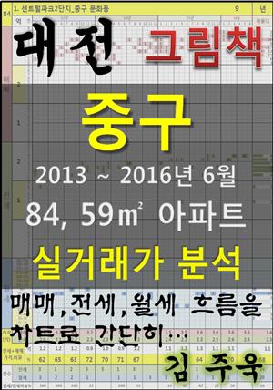 대전 중구 84,59㎡ 아파트 매매, 전세, 월세 실거래가 분석 (2013 ~ 2016.6월)