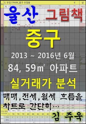 울산 중구 84,59㎡ 아파트 매매, 전세, 월세 실거래가 분석 (2013 ~ 2016.6월)