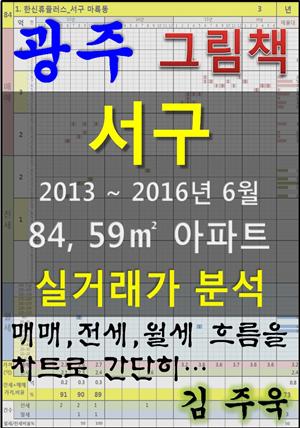 광주 서구 84,59㎡ 아파트 매매, 전세, 월세 실거래가 분석 (2013 ~ 2016.6월)