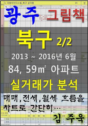 광주 북구 2/2 84,59㎡ 아파트 매매, 전세, 월세 실거래가 분석 (2013 ~ 2016.6월)