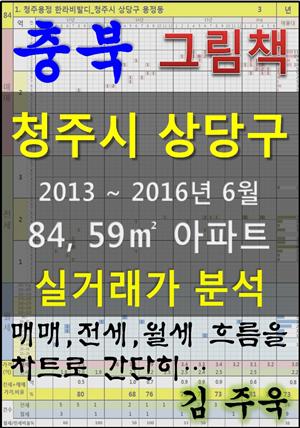 충북 청주시 상당구 84,59㎡ 아파트 매매, 전세, 월세 실거래가 분석 (2013 ~ 2016.6월)