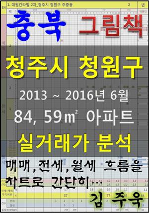 충북 청주시 청원구 84, 59㎡ 아파트 매매, 전세, 월세 실거래가 분석 (2013 ~ 2016.6월)