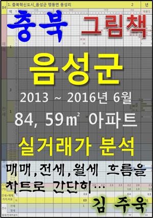 충북 음성군 84, 59㎡ 아파트 매매, 전세, 월세 실거래가 분석 (2013 ~ 2016.6월)