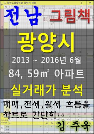 전남 광양시 84, 59㎡ 아파트 매매, 전세, 월세 실거래가 분석 (2013 ~ 2016.6월)