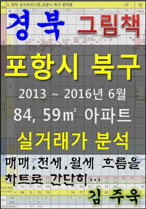 경북 포항시 북구 84, 59㎡ 아파트 매매, 전세, 월세 실거래가 분석 (2013 ~ 2016.6월)