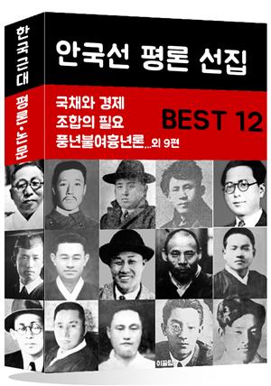 안국선 평론 전집 BEST 12