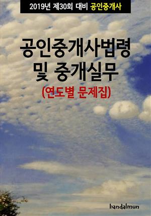 2019년 제30회 대비 공인중개사법령 및 중개실무 (연도별 문제집)