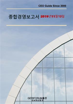 종합경영보고서2019년 11월 19일