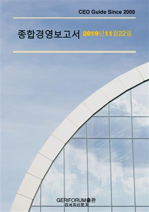 종합경영보고서2019년 11월 22일