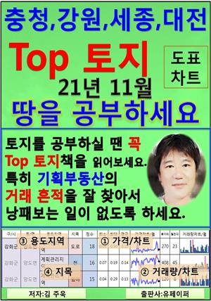 충청,강원,세종,대전 Top 토지, 21년 11월, 땅을 공부하세요