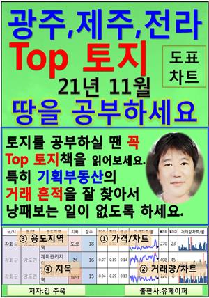 광주,제주,전라 Top 토지, 21년 11월, 땅을 공부하세요