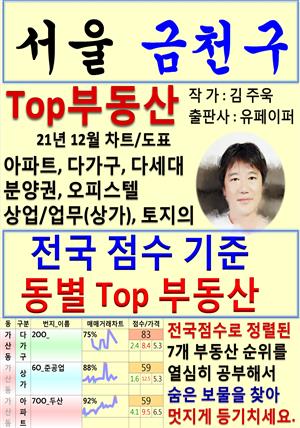 서울 금천구 Top 부동산 (21년 12월, 차트/도표책)