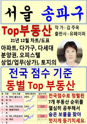 서울 송파구 Top 부동산 (21년 12월, 차트/도표책)