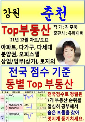 강원 춘천 Top 부동산 (21년 12월, 차트/도표책)