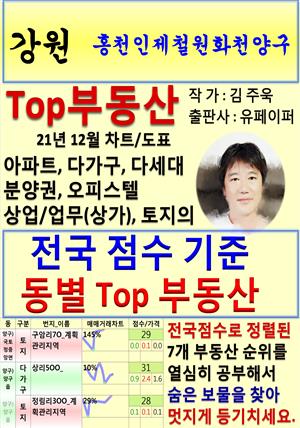 강원 홍천인제철원화천양구 Top 부동산 (21년 12월, 차트/도표책)