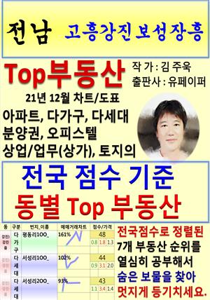 전남 고흥강진보성장흥 Top 부동산 (21년 12월, 차트/도표책)