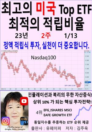 최고의 미국 Top ETF, 최적의 적립비율,23년_02주_01/13