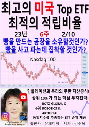 최고의 미국 Top ETF, 최적의 적립비율,23년_06주_02/10