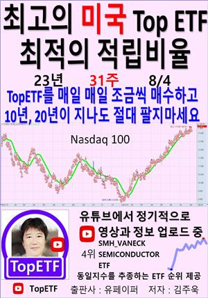 최고의 미국 Top ETF, 최적의 적립비율,23년_31주_08/04