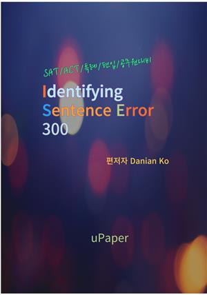 Identifying Sentence Error