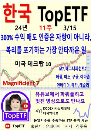 한국 TopETF, 24년_11주_03/15