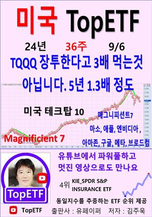 미국 TopETF, 24년_36주_09/06