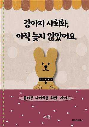 강아지 사회화, 아직 늦지 않았어요.